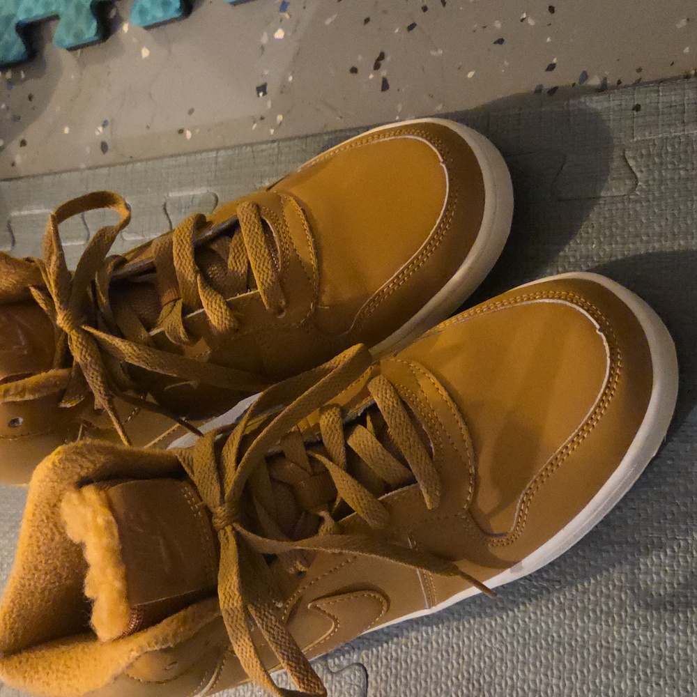 Nike Brown High-Top Sneakers